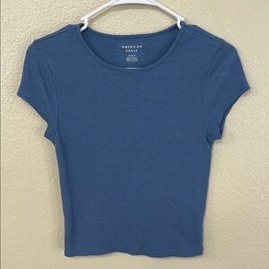 American Eagle Outfitters Blue Women's Top